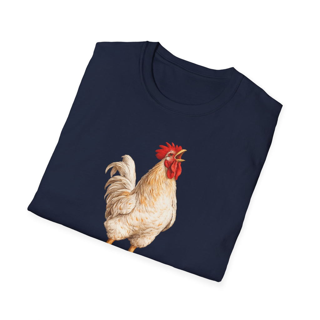 Rooster Morning Mercy T-Shirt – "His mercies are new every morning" Christian Tee