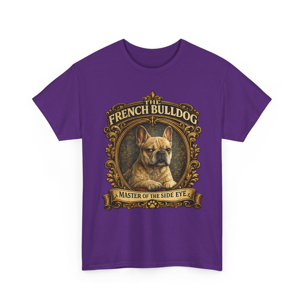 French Bulldog T-Shirt — "Master of the Side Eye" Vintage Dog Tee