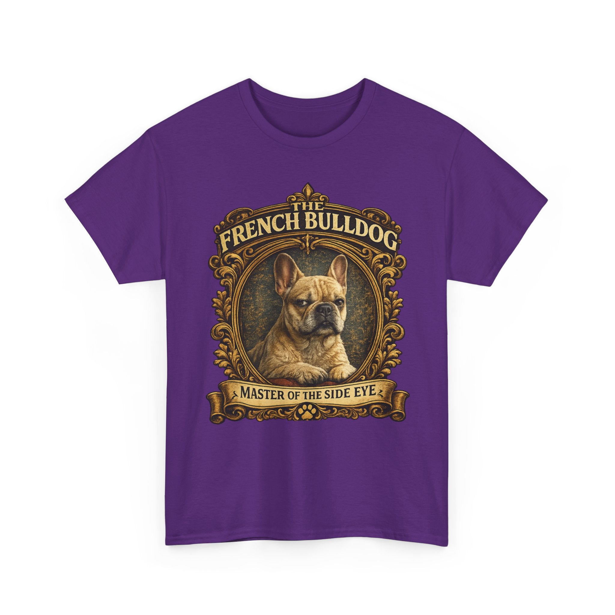 French Bulldog T-Shirt — "Master of the Side Eye" Vintage Dog Tee