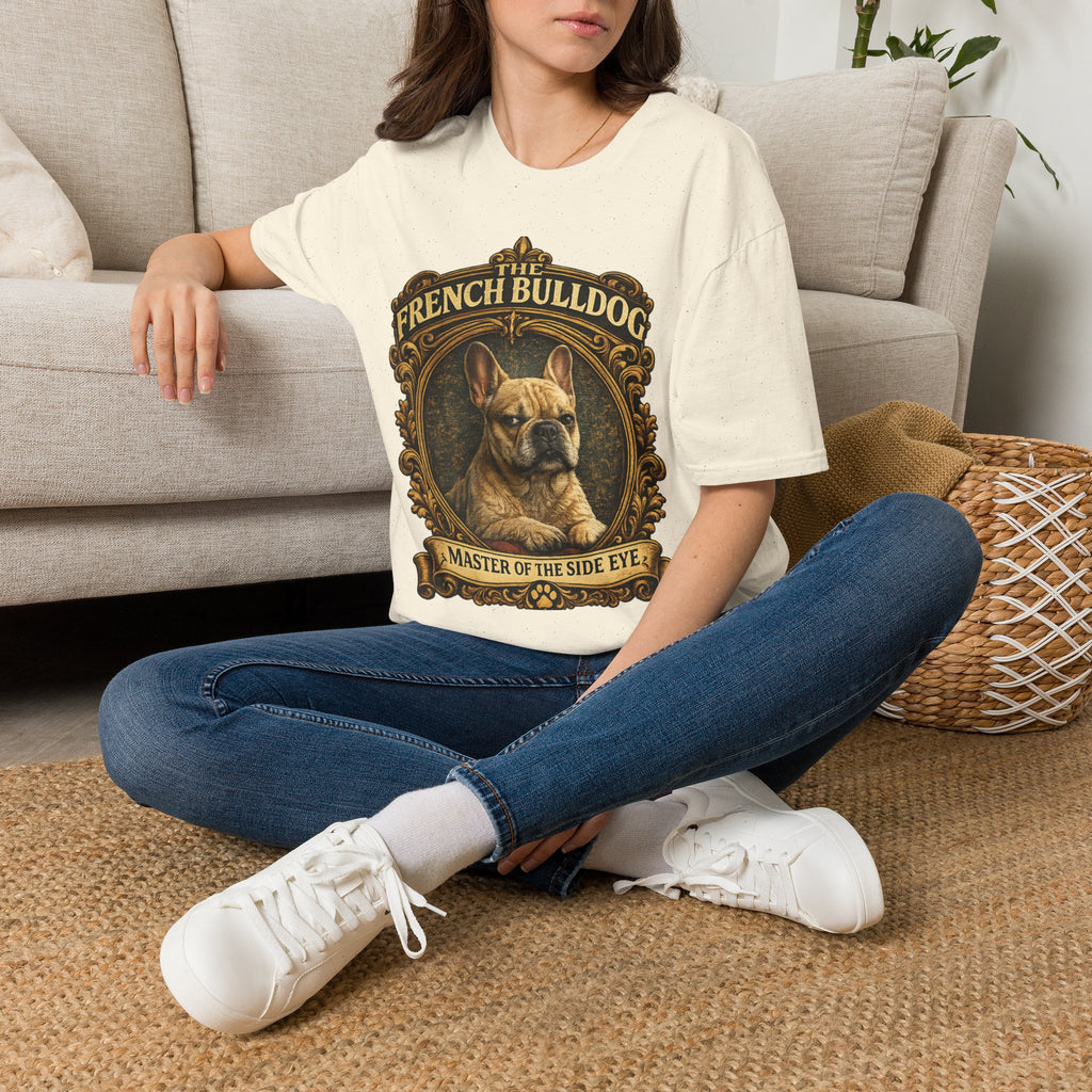 French Bulldog T-Shirt — "The French Bulldog: Master of the Side Eye" Vintage Dog Tee