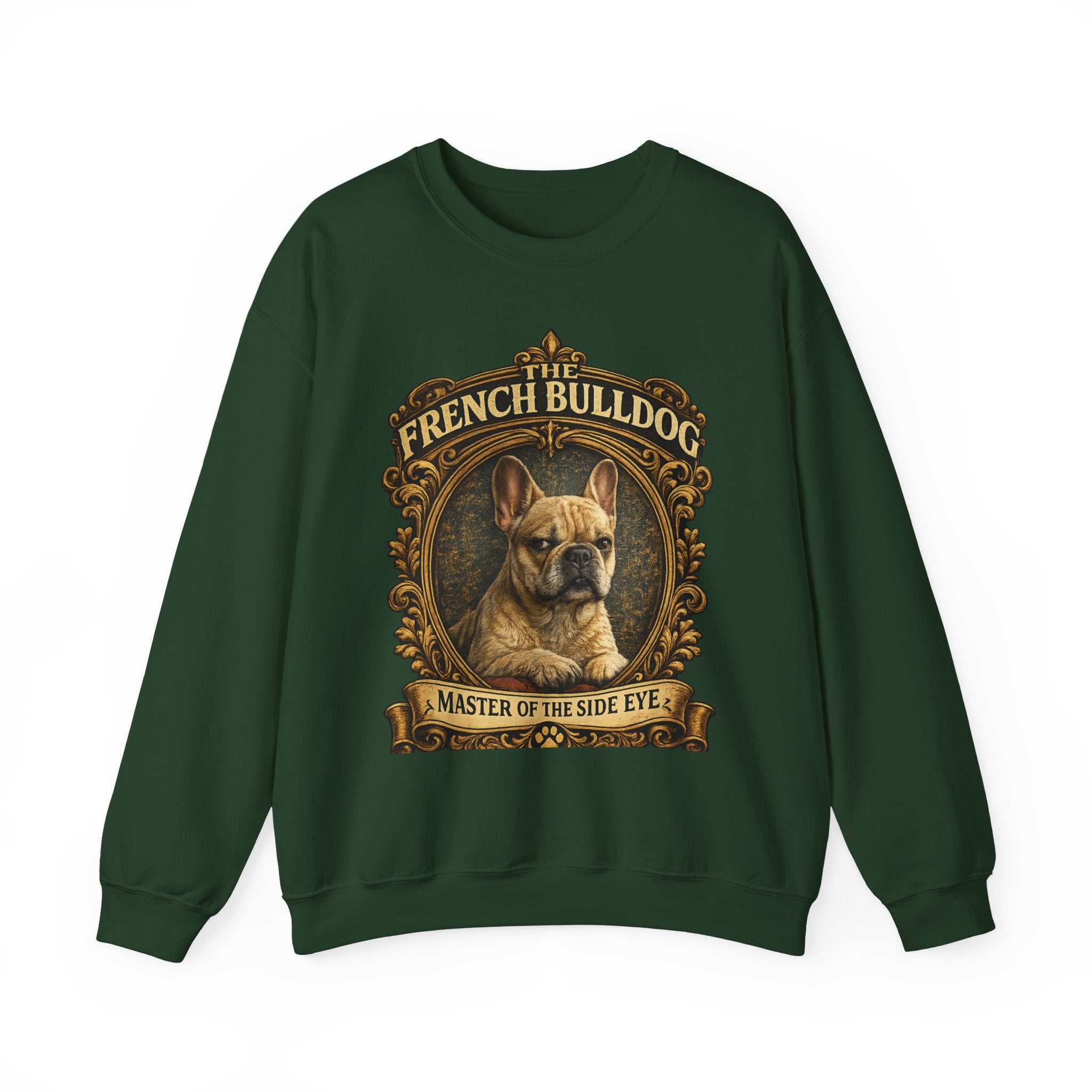 French Bulldog Sweatshirt — "Master of the Side Eye" Vintage-Style Crewneck