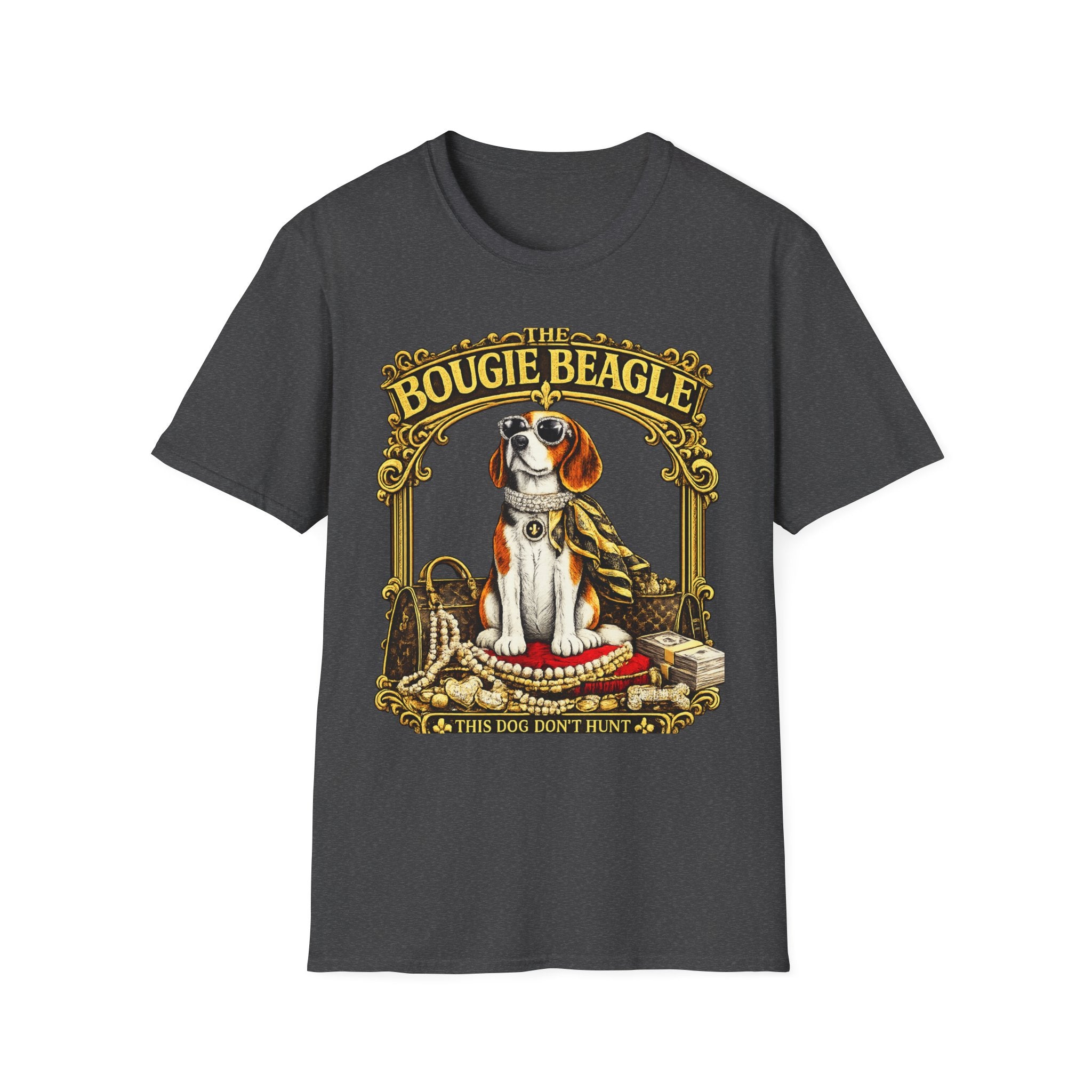Beagle T-Shirt — Vintage Pampered Dog Graphic Tee