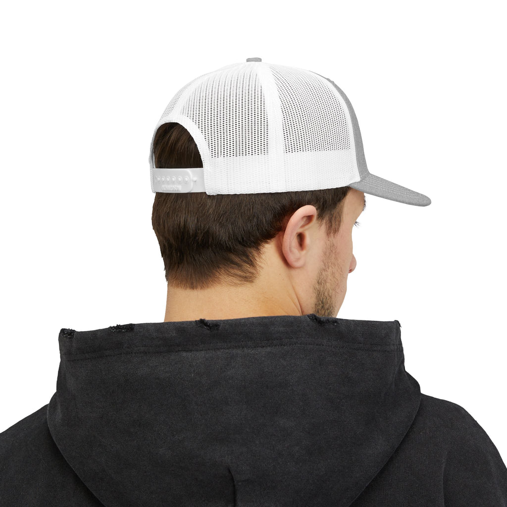 Coop Queen Trucker Cap – Embroidered Chicken Crown Snapback