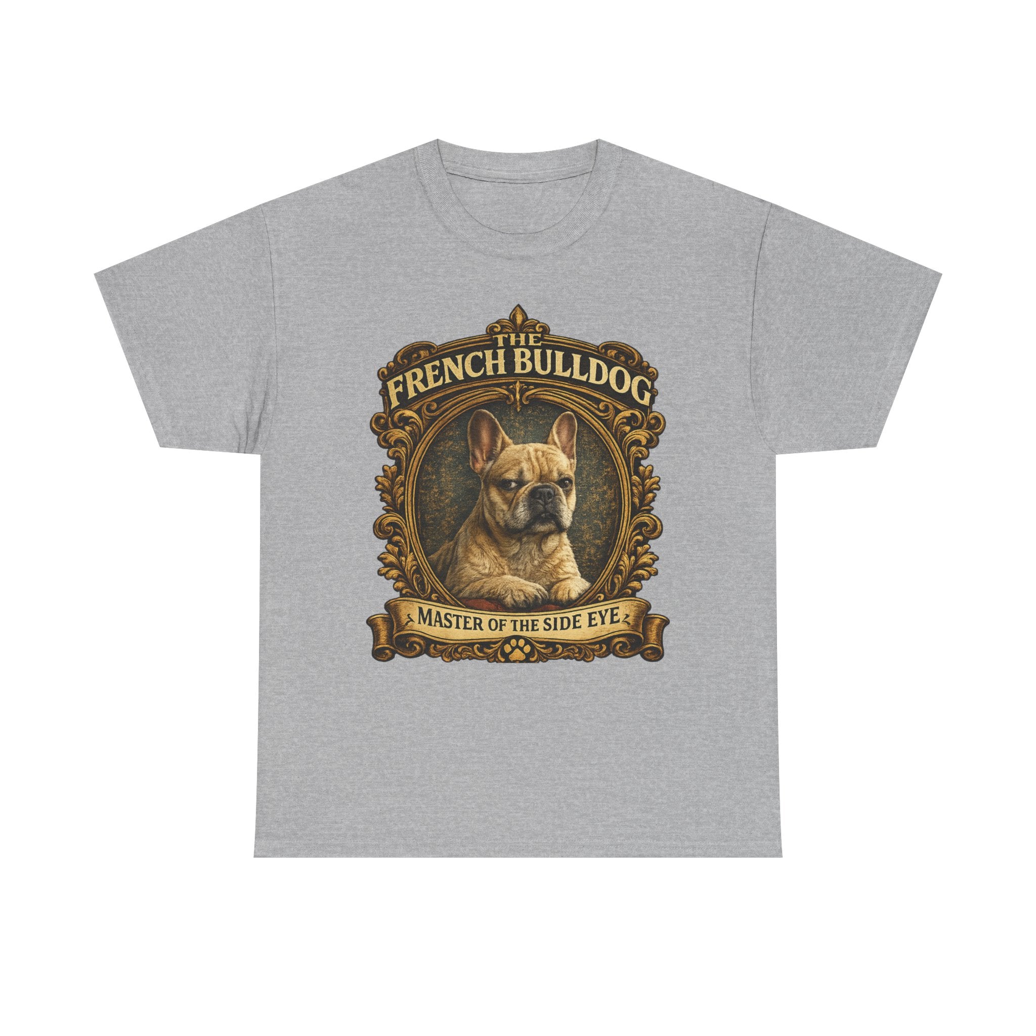 French Bulldog T-Shirt — "Master of the Side Eye" Vintage Dog Tee
